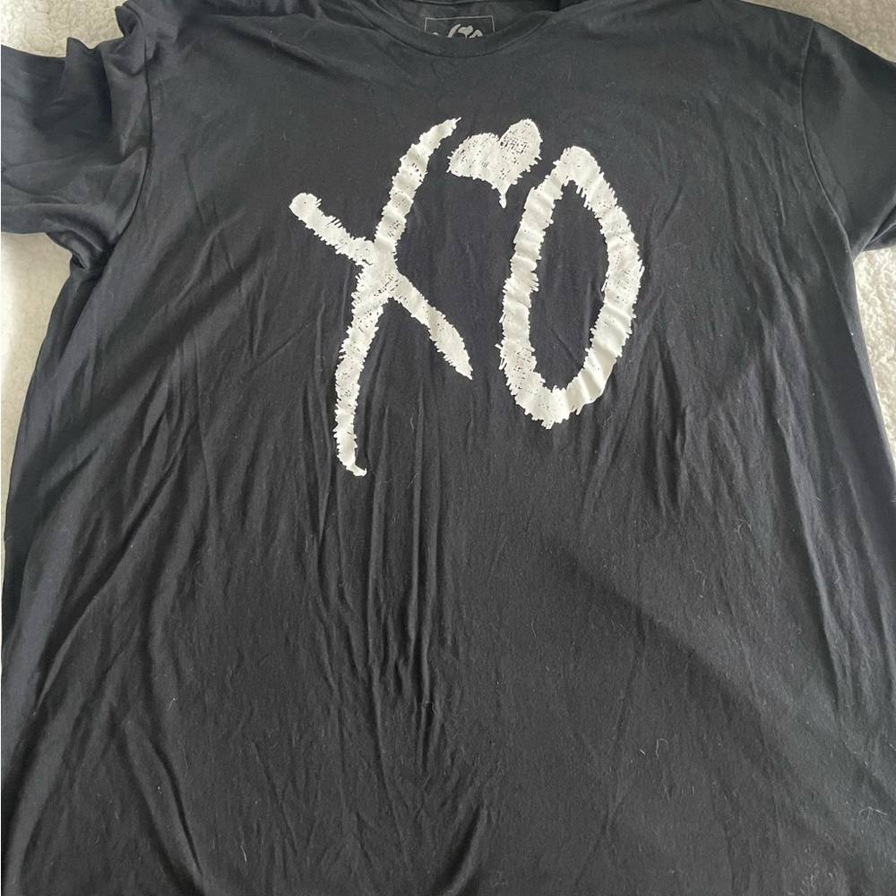 New The Weeknd XO Black Graphic T-shirt